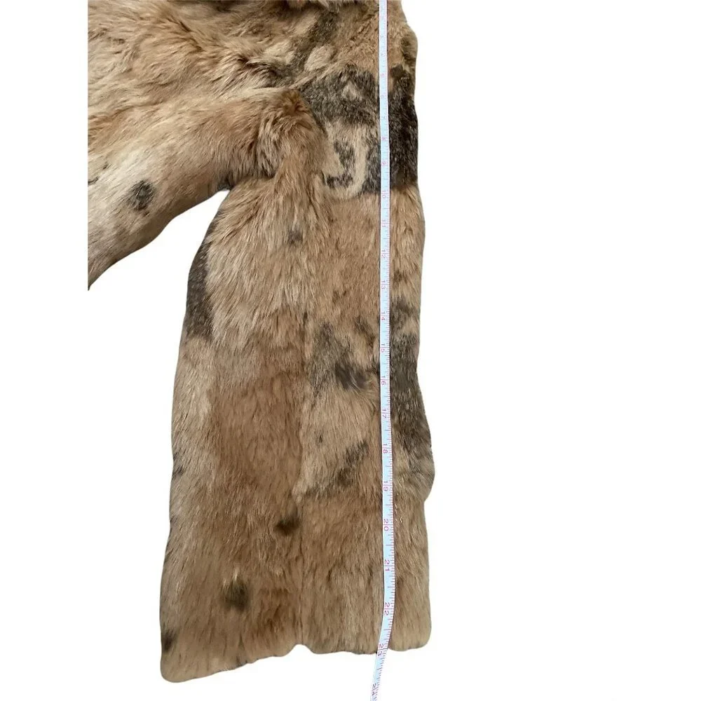 Beautiful authentic fur coat vintage size small warm - Picture 11 of 13